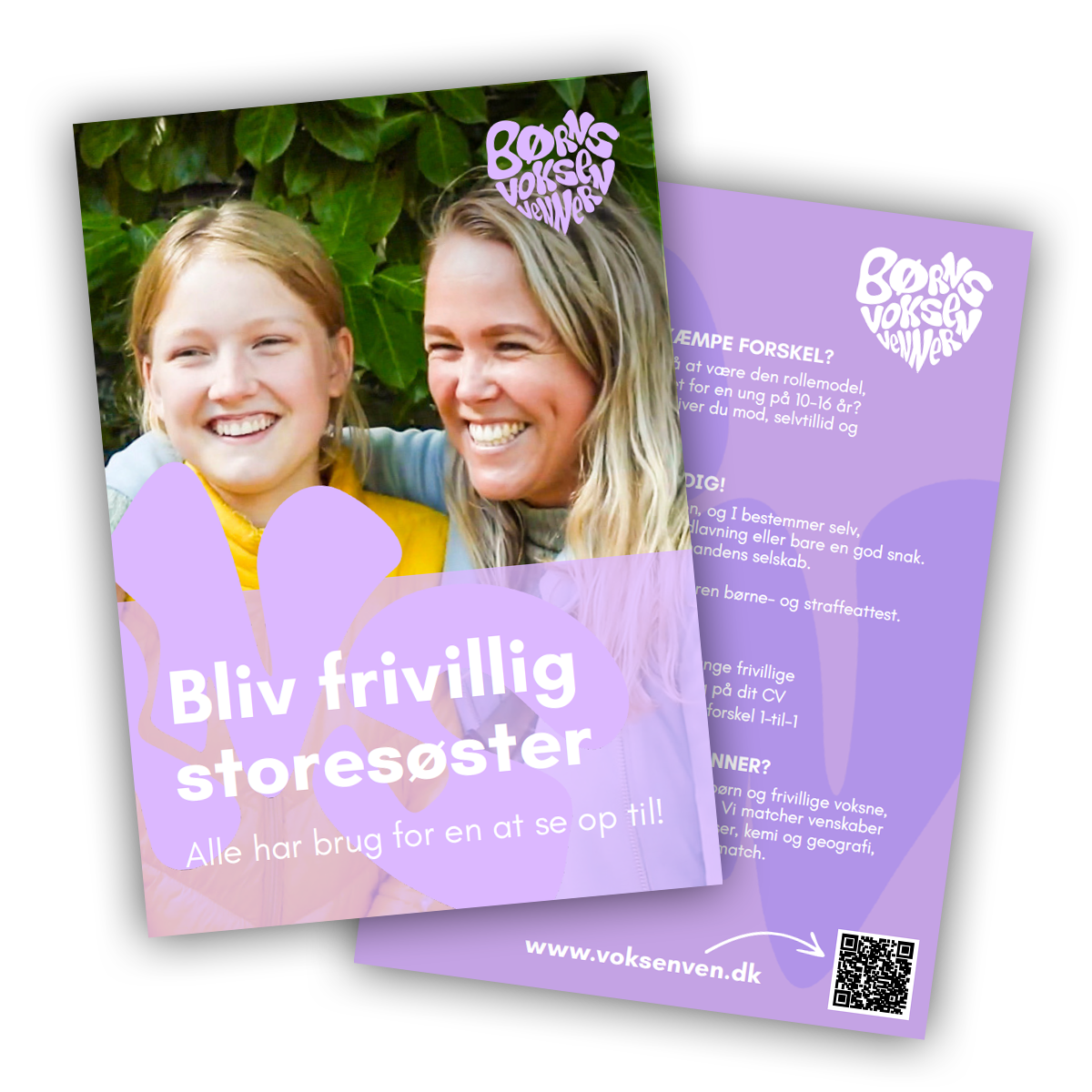 Flyers - Bliv Storesøster