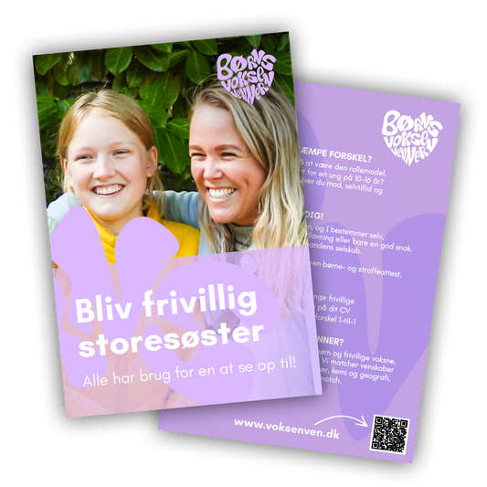 Flyers - Bliv Storesøster