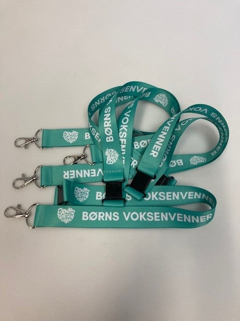 Keyhanger - Grøn med hvidt tryk