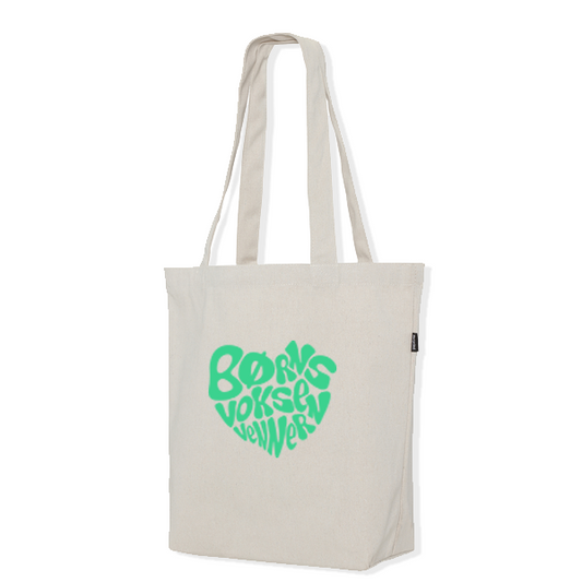 Mulepose med lang hank